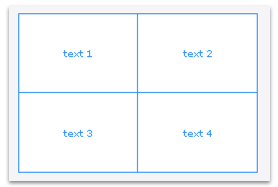 双向铺满报表块